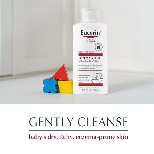 Eucerin Eczema Relief Cream and Body Wash, 13.5 FL OZ - image 3