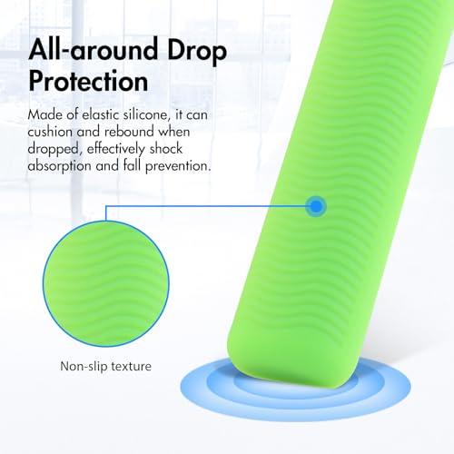 Coque silicone vert brillant pour télécommande Vizio MQX-Series Quantum X - 3