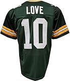 Generic Jordan Love Green Custom Stitched Football Jersey Mens SIZE ADULT MEDIUM