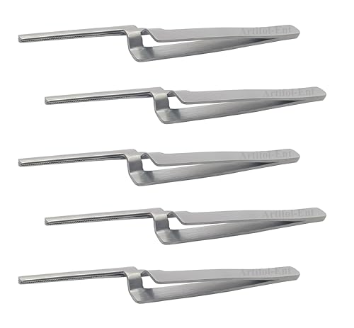 Articulating Paper Forceps Straight 15cm Paper Holder Tweezer Dental Restoration Plier 5 Pcs # APF2