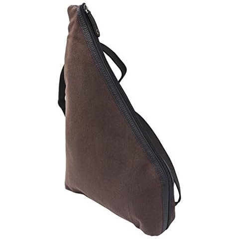 Wombat Thick Waxed Canvas and Leather Sling Backpack Cover