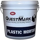 QuestMark 2110 High Traffic Epoxy Concrete Floor Patch and Resurfacer High Impact and Abrasion Resistant (2 Gallon, Red, 1)