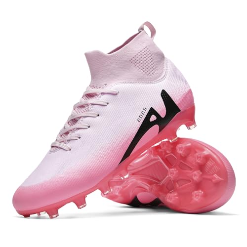 Soccer Cleats for Womens Mens Outdoor Unisex Turf Shoes Youth Rugby Shoes Adult AG FG TF Football Boots Wide Training Sneaker2