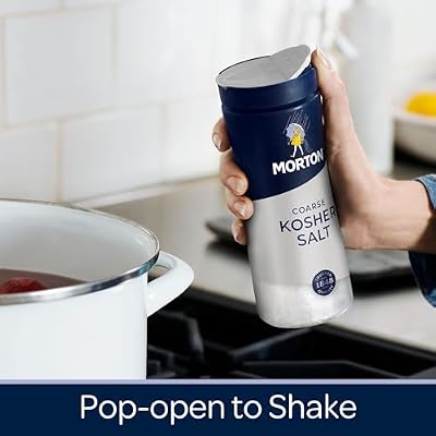 Morton Coarse Kosher Bottle, 1Lb, 2 Pack