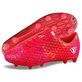 Vizari Zodiac Outdoor Firm Ground Kids Soccer Cleats | Athletic Football Shoes for Boys and Girls | Professional Futsal Football Training Soccer Shoes (Toddler/Little Kid/Big Kid)