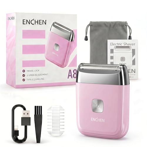 Mini Electric Shaver for Women, Travel IPX7 Waterproof