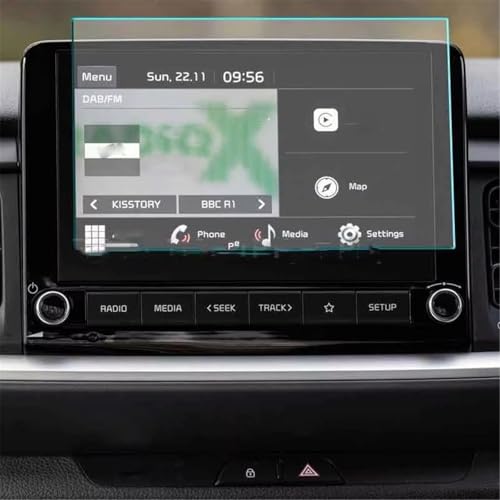 Film protecteur d'écran en verre trempé Kia Stonic 2021 2022 radio navigation