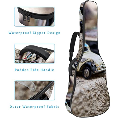 Housse de protection épaisse en éponge imperméable pour guitare acoustique, électrique, basse, guitare classique… - Les Beatles, Paul McCartney, John Lennon, RIngo Starr, George Harrison Housse de protection épaisse en éponge imperméable pour guitare acoustique, électrique, basse, guitare classique… – Image 5