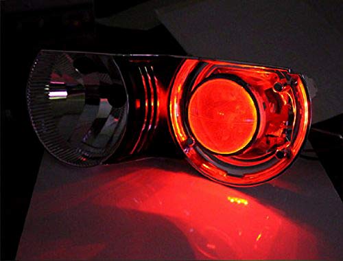 Tiras LED Rojo Demonio para Faros Proyector iJDMTOY miniatura 3