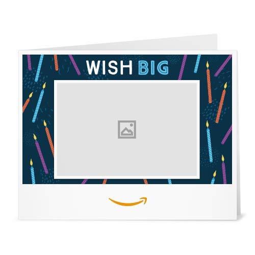Amazon Gift Card - Birthday Candles (Your Upload)