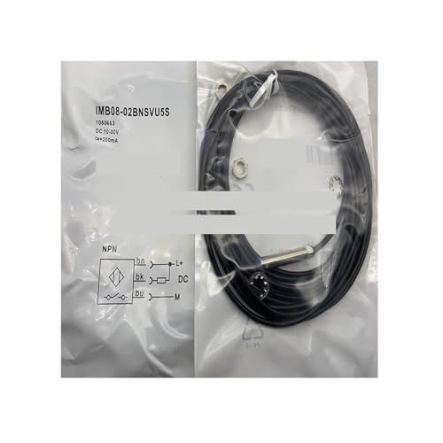 Détecteur IMB08-04NPSVU2K avec portée de 4mm non noyable pour machines industrielles exigeantes