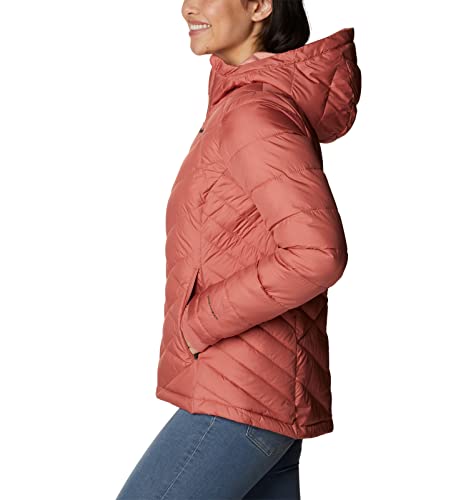 Image of Columbia Women's Omni-Heat Reflective Heavenly Hooded Hiking & Trekking Down Standard Length Jacket
