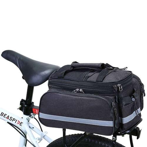 Beaspire Fahrradtaschen für gepäckträger, satteltaschen für Fahrrad...