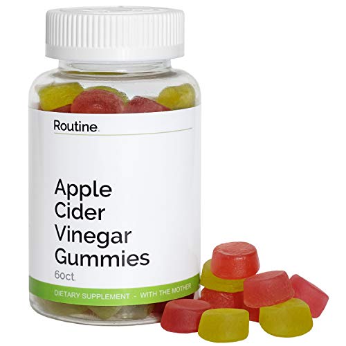 Routine Apple Cider Vinegar Gummies (with The Mother) - Detox, Reduce Bloating,
