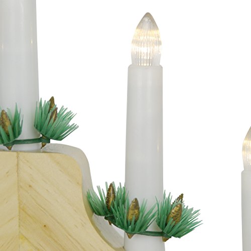 Schwibbogen aus Holz mit 7 LED Lichtern von Nipach GmbH