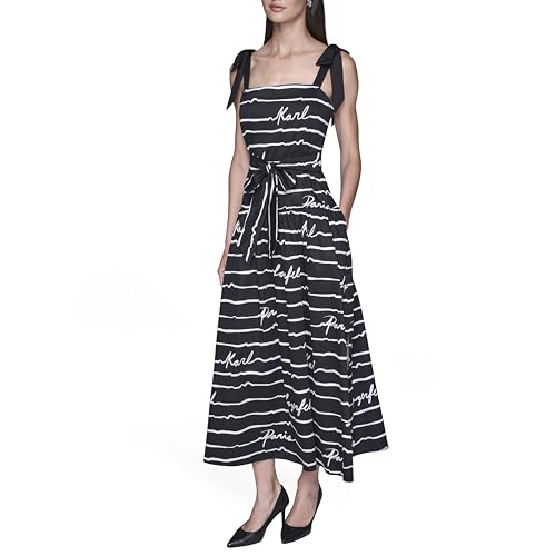 karl lagerfeld black and white dress Paris Women's Dress, Soft Combo, 2 at Amazon Women's Clothing store PocketA-Line Graduation Dress Midi Tulle length Silhouette With All Colour:LIME GREEN