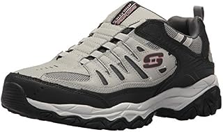 Skechers Sport Men's Afterburn M. Fit Wonted Loafer,gray/black,11.5 M US
