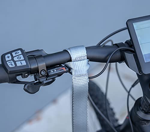 Cartrend Set di 4 Cinghie di Ancoraggio per Moto