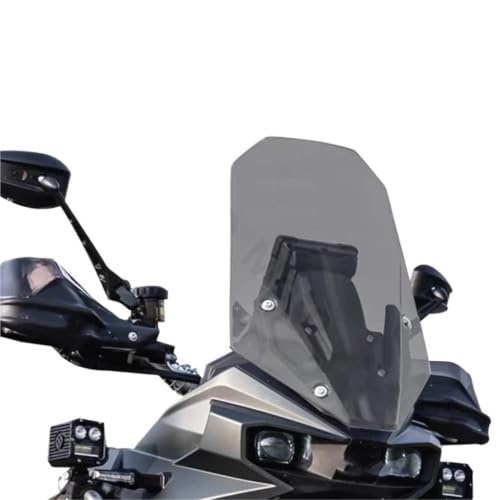 Pare-brise Kove KY800X saute-vent de moto noir en polycarbonate haute résistance - 2