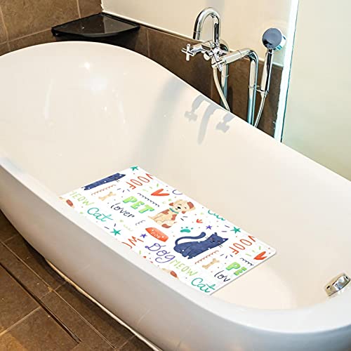 Tapis de bain antidérapant avec ventouses et drainage PVC - 6