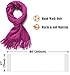 Cindy & Wendy Women's Pashmina Shawl Wrap for Evening Dress Bridesmaid Wedding Bridal Winter Warm Large Soft scarf (Dark Fuchsia)