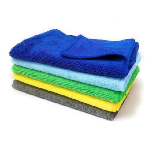 Maple Car Care 350 GSM Premium Microfiber Cleaning Cloth Pack of 2 | Ultra Soft Lint-Free Scratch-Free Towels | Highly Absorbent Reusable Drying Cloth for Car, Kitchen, Glass, Home & Electronics Deal