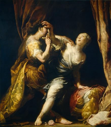 Affiche Murale Giuseppe Maria Crespi Tarquin et Lucrèce Impression Grand Format