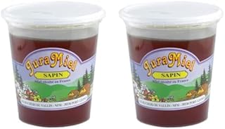 Jura Miel, Miel de sapin de Franche-Comté 375g (Lot de 2)