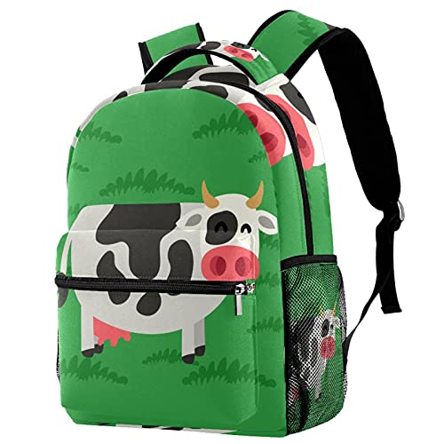 Sac à dos de voyage Vert vache pour les sorties scolaires et vacances en famille
