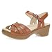 Dansko Women's Season Flat Sandal, Camel, 38 EU/7.5-8 M US