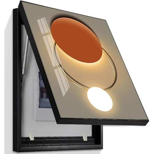 IQOAIJ Modern Living Room Distribution Box Hanging Pictures Electrical Box Counters Cover Distribution Box Hide Paintings Decorative,10,50x60cm