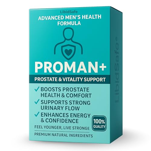 Image of Proman Plus Prostate Support Capsules for Men - Advanced Formula for Better Result | Best For Urinary Control & Other Issues