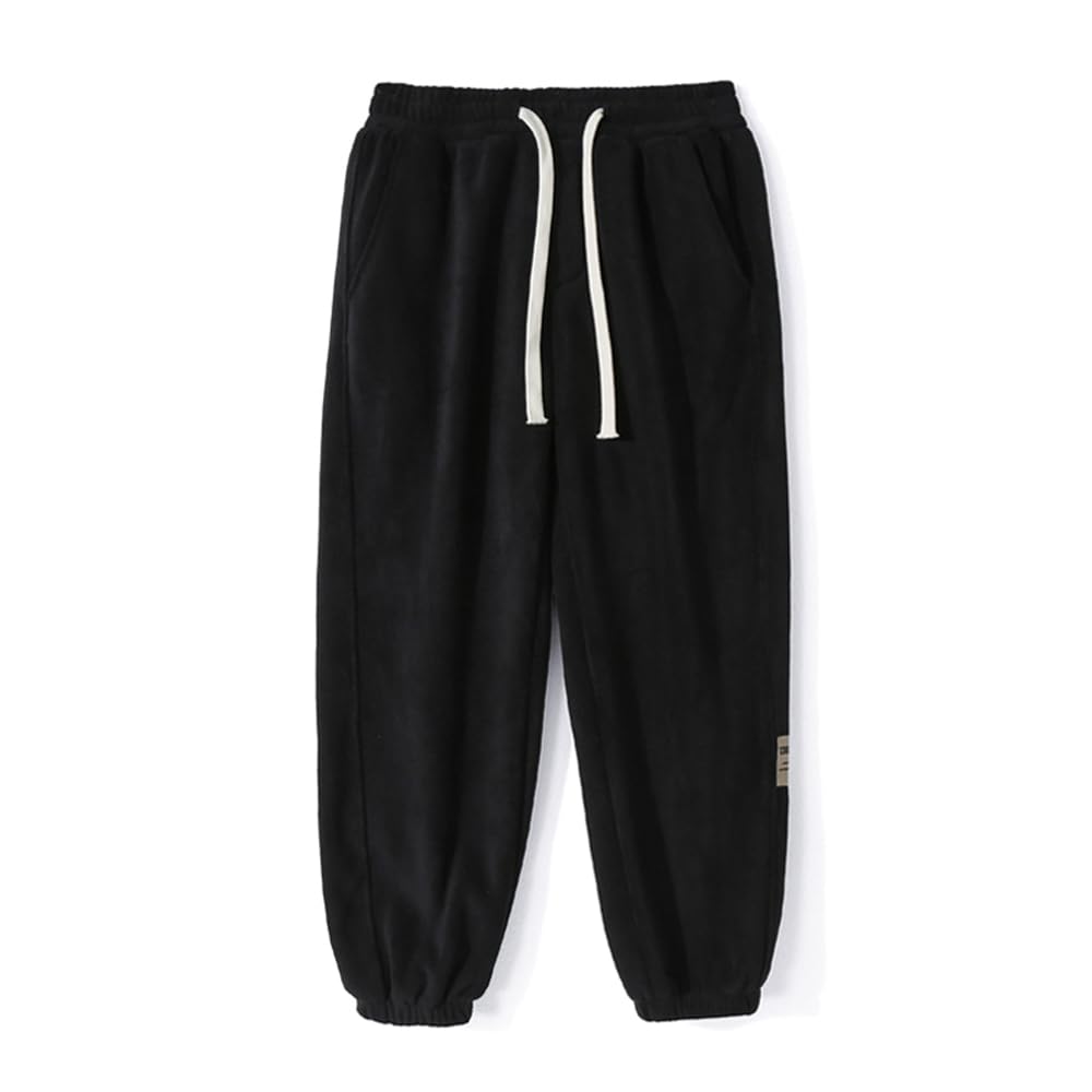 IGxxMens Track Pants Drawstring Loose Pants Elastic Waist Trousers