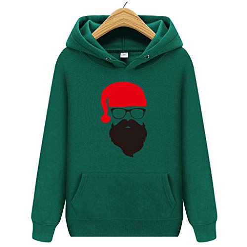 Preisvergleich Produktbild HuaCat Kapuzenpullover Unisex Damen Mans Weihnachten Weihnachtsmann Schneemann Hoodies Tops Hoodie Sweatershirt Pullover Weihnachtspullover Weihnachtsbluse Kapuzenpulli Kapuzenjacke