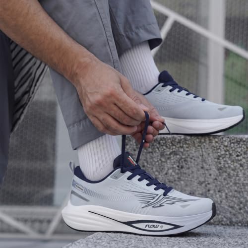 Red Tape Store Red Tape Athleisure Sports Shoes for Men, Black & White - Image 7