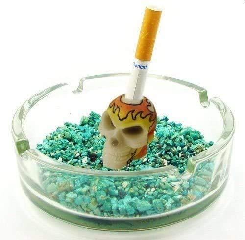 Amazon.com: Butt Bat Resin Skull Cigarette Snuffers Instant Cigarette  Extinguishers for Ashtrays Pack of 4 : Health & Household
