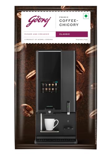 Image of Godrej Vending Classic Coffee Premix Easy to Use Instant Coffee Mix with Caffeine, Smooth and Tasty, Convenient for Office - 1 kg