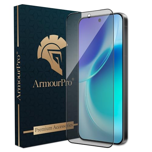 Image of ArmourPro Anti Glare Matte Tempered Glass for Vivo X300 - Anti Fingerprint Screen Protector, 9H Scratch Resistant, Smooth Touch, Edge-to-Edge Full Coverage
