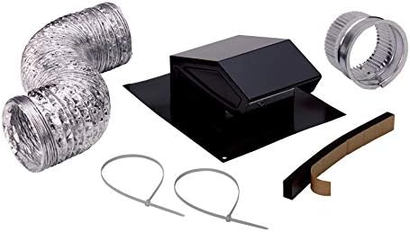 Broan-NuTone RVK1A Roof Vent Kit, Black