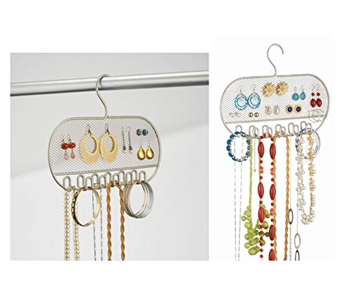 Preisvergleich Produktbild iDesign 06985EU Classico Schmuckbügel, satiniert