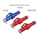 1pc Industrial Plug Socket 16A/32A 3P 4P 5P Waterproof Explosion-Proof Electrical Connection Wall-Mounted Socket