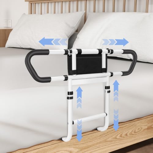 400-LB Bed Handrail with Pouch