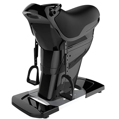 Symulacja 3D do jazdy konnej, fitness, urządzenie do treningu brzucha, 20 prędkości, wyświetlacz LCD One-Touch, do treningu utraty wagi ramion, talii, nóg, ćwiczeń fitness brzucha