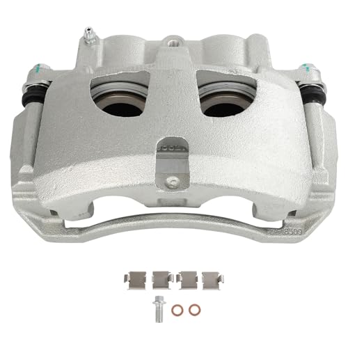 Image of SCITOO 18B5173 Front Left Disc Brake Caliper Assembly w /Bracket For Dodge For Ram 2500 /For Ram 3500 /For Ram 4000,For Ram For 2500 /For 3500 /For 4000