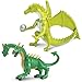 Safari Ltd. Lair Of The Dragons Collection 2 Designer Toob - 6 Miniature Dragon Figures for Fantasy Themed Play, Boys, Girls & Kids Ages 3+