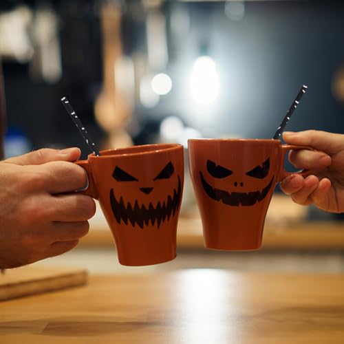 Pitillos de papel Halloween 50 unidades Ipetboom miniatura 7