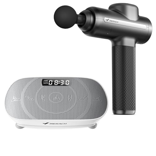 MERACH M019 Percussion Massage Gun with 6 Heads