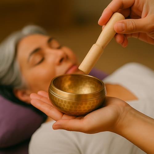 chaoqiu シンギングボウル 8cm銅製