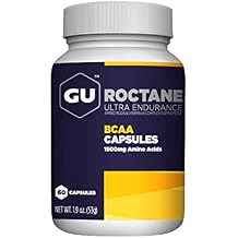 GU Energy Roctane Ultra Endurance Branch Chain Amino Acid and Vitamin B Exercise Recovery Capsules,Informed Choice, Energy for Before, During or After Any Workout, 60-Count Bottle