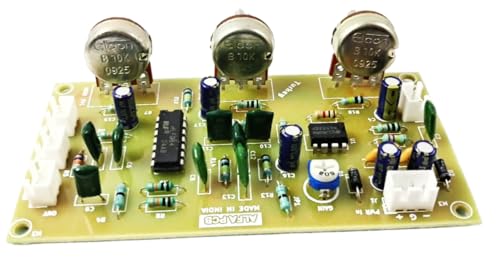 Image of 3 Way Active Crossover Filter Board Low Mid and High Outputs - Assembled Board